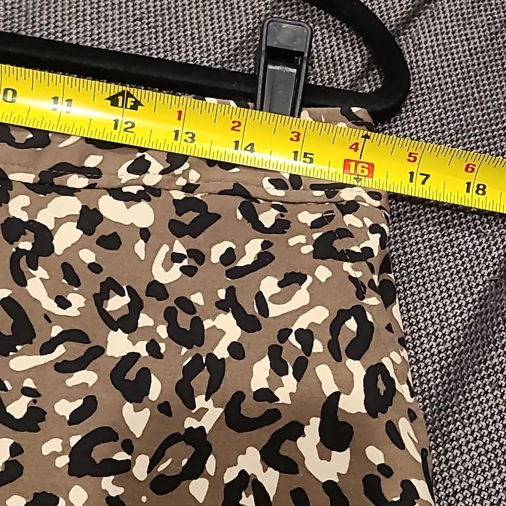 Merona Women's Leopard Animal Print Skirt - Picture 8 of 10